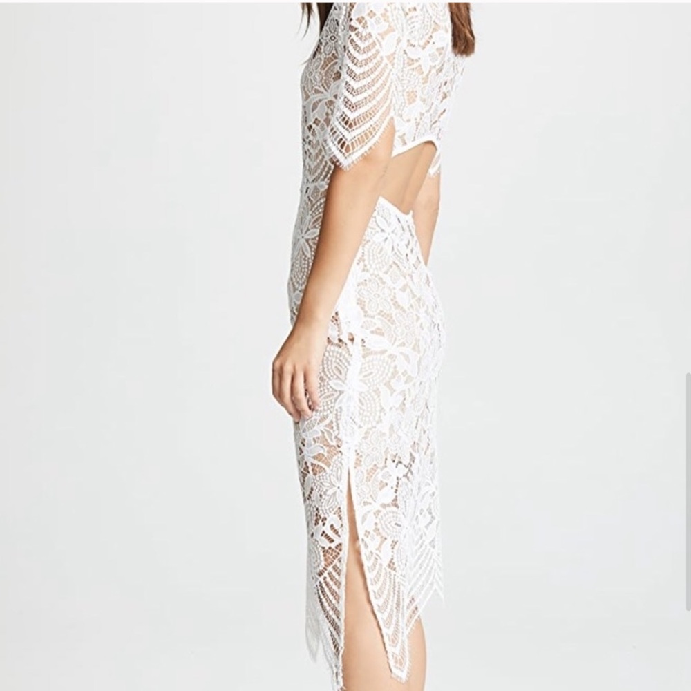For Love & Lemons Luna Midi Dress